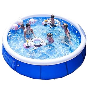 Rond Kiddie Opblaasbaar Peuterbad Bovengronds Familie Zwembad Zomer Waterpret Voor Tuin Buiten Achtertuin,360 * 76cm