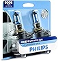 Philips 9006 CrystalVision Ultra Upgrade Bright White Headlight Bulb, 2 Pack