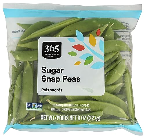 365 by Whole Foods Market, Stringless Snap Peas, 8 oz
