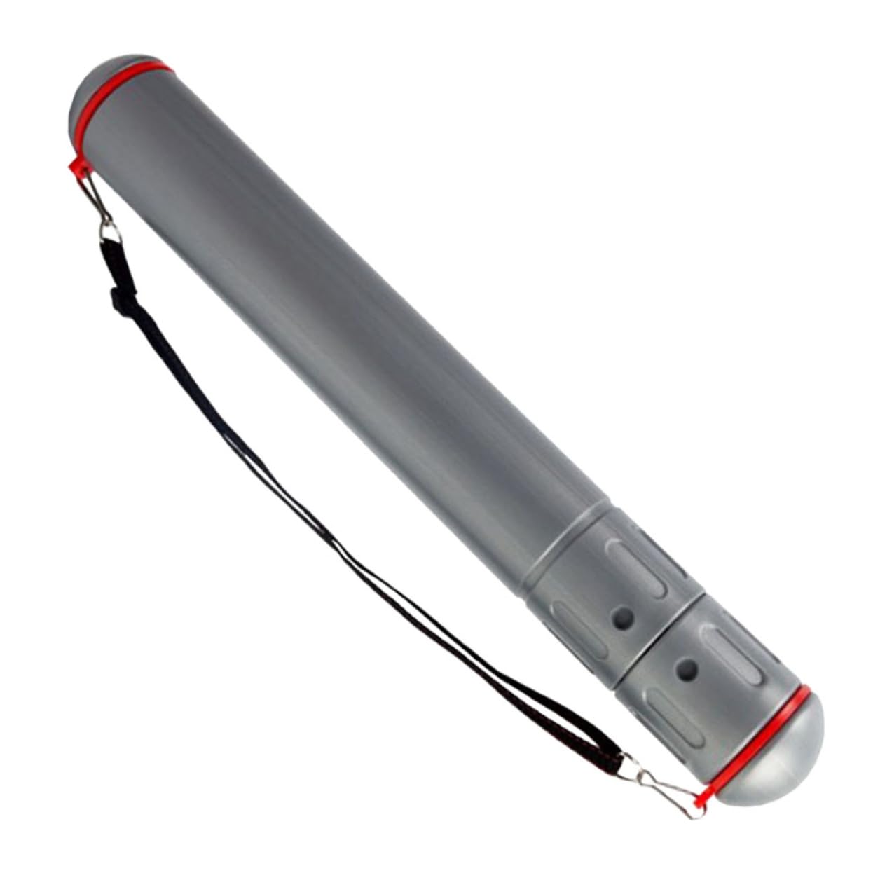 Operitacx Telescopic Storage Tube for Drawing and Posters Lightweight Durable Plastic Container and Shoulder Strap Moisture and Drop Design for Artists and Random Color