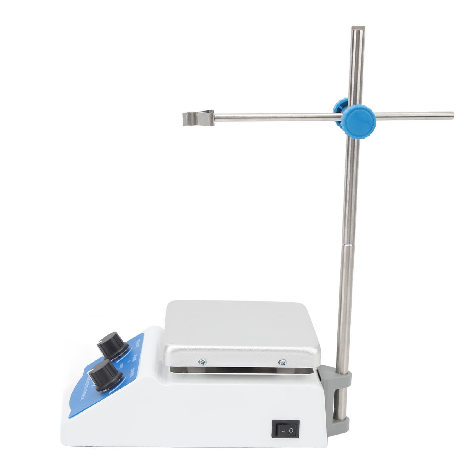 Ejoyous Agitador Magnético con Placa Caliente, 350 °C (662 °F), 2000 Ml, Continuamente Ajustable de 100 a 1600 Rpm para Aplicaciones de Laboratorio (Enchufe europeo 220V)