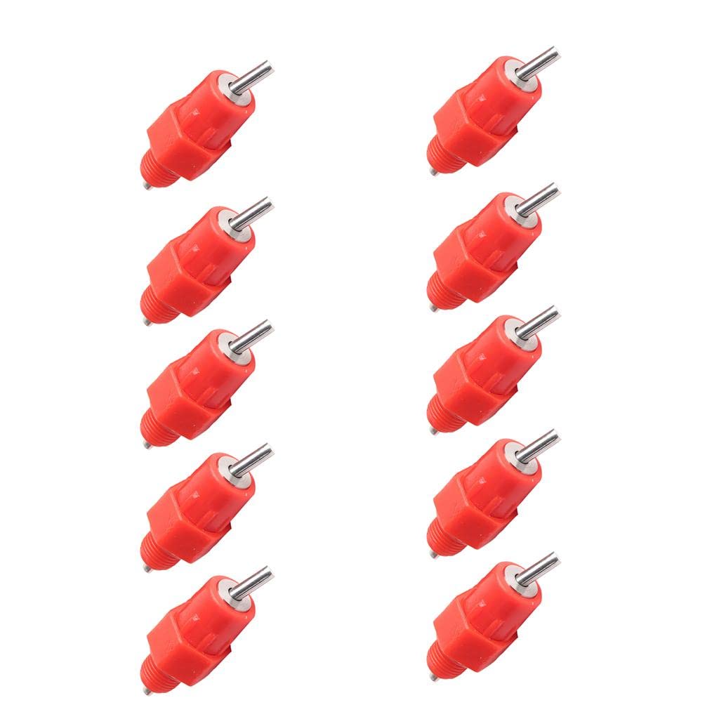 Generic 5Pcs 1/2 Inch Stainless Steel Pig Automatic Nipple Water Drinker Feeder Duck-Billed Waterer (B07GS67HNS) Amazon Price History, Amazon Price Tracker