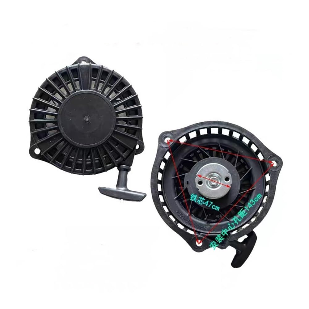 Arranque DE Retroceso Compatible con 1P65F/PG NP80 NP130 XP140 139CC 141CC 4HP CORTADORA DE Eje Vertical SINFÍN Arranque DE Tiro Resorte Cuerda DE Agarre