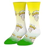 クールソックス、メンズファニーグラフィックノベルティソックス、弾頭キャンディ、大人用L