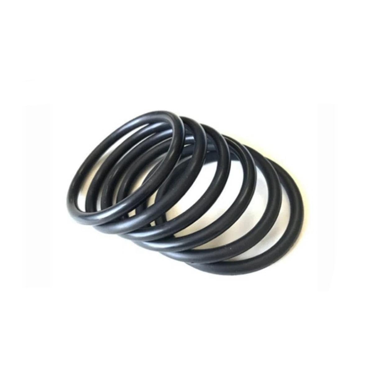 Joints toriques en caoutchouc nitrile, Diamètre du fil 3.6mm Diamètre intérieur 70mm Diamètre extérieur 77.2mm, 15 pièces, Noir, 3.6x70x77.2mm