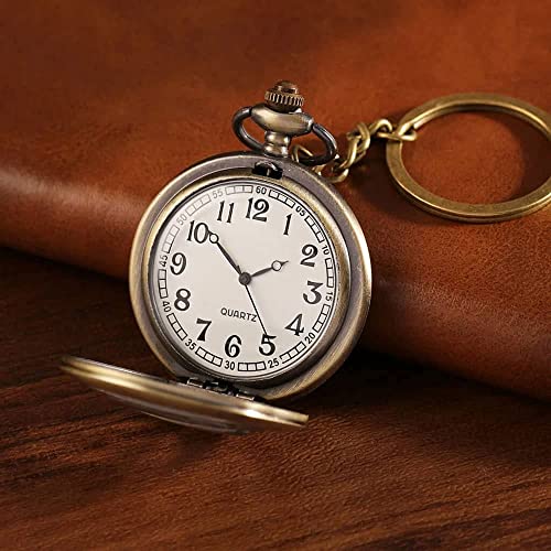Image of Antique Bronze Pocket Premium Vintage Theme Metallic Home Key Chain & Key Rings | Best Gift for Men, Woman, Boys & Girls on their Special Occassions