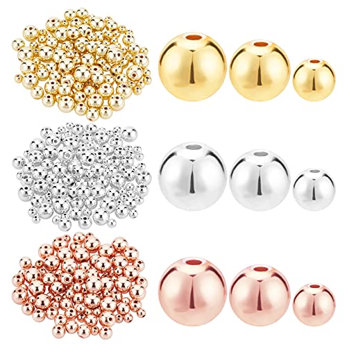 [Riferimento alle dimensioni]: perline rotonde da 4 mm: foro, 1 mm; perline rotonde da 6 mm: foro, 1 ~ 1,5 mm; perline rotonde da 8 mm: foro, 1 mm.