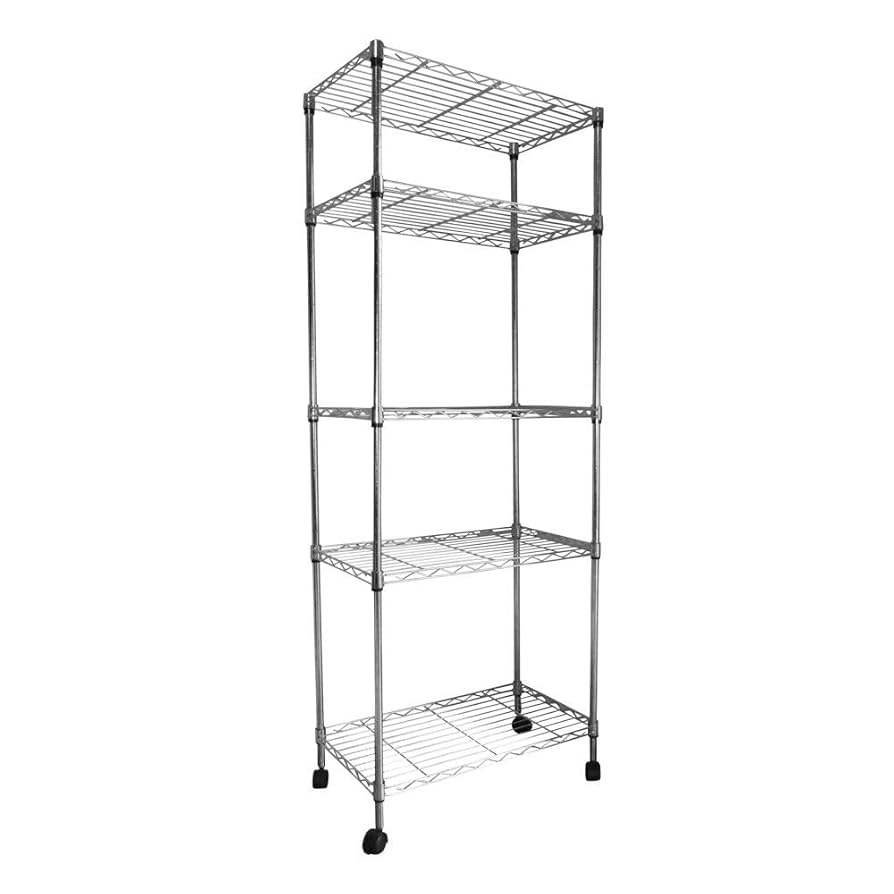 スチールラック 5段 幅60cm 収納棚 シェルフ Amazon|スチールラック 5段 幅60 奥行き35 高さ160cm