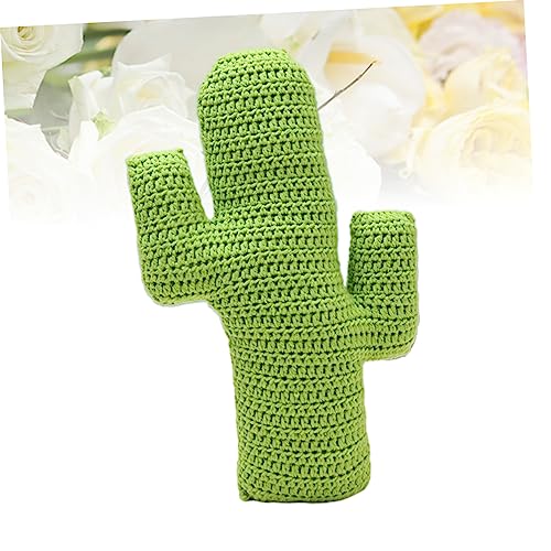 Oreiller cactus soutien dos enfant Veemoon coussin tissé main - 4