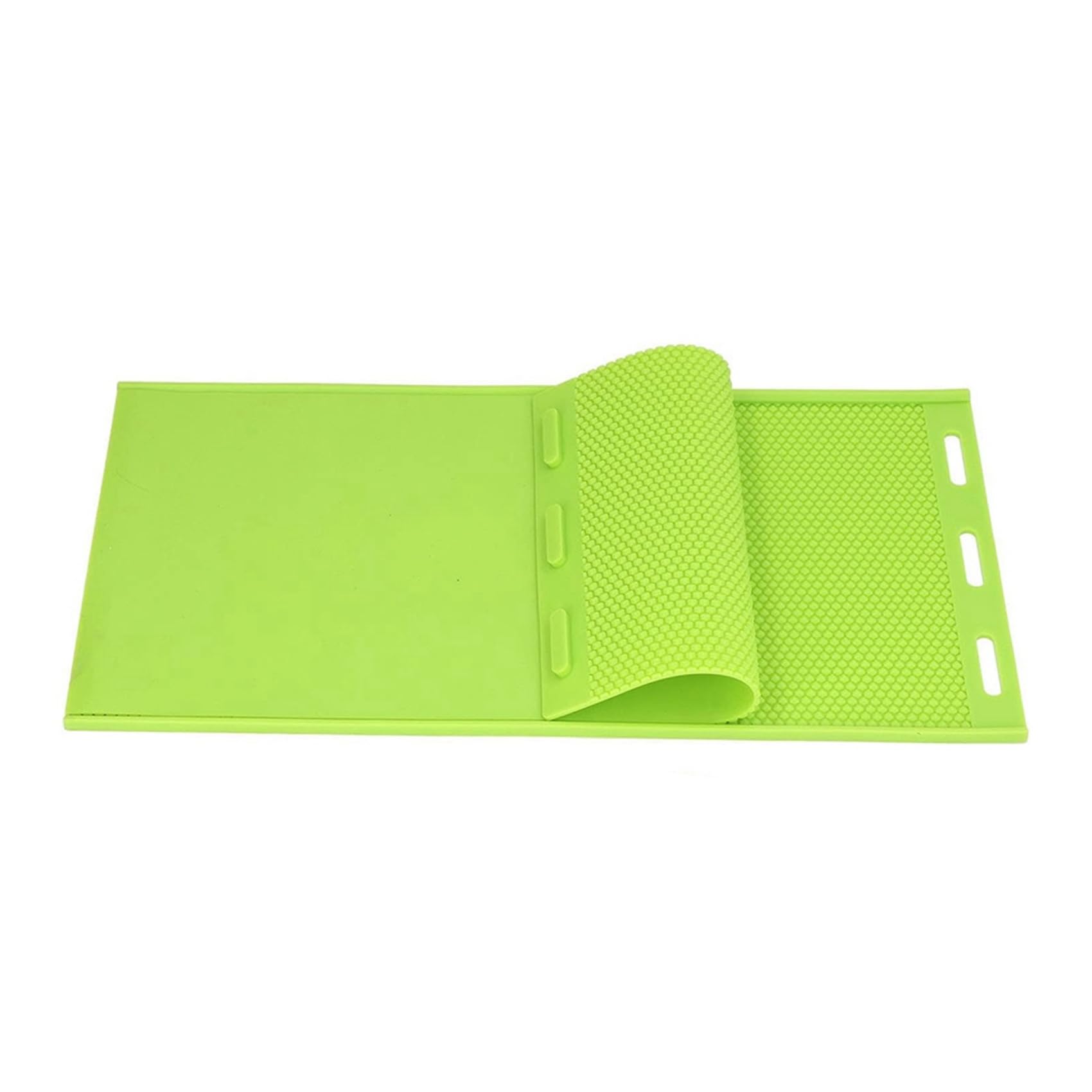 CTRLZS 5.4mm Silicone Beeswax Sheet Mold, Beeswax Foundation Stamper Mold Beekeeping Equipment Nest Foundation Easy to Use Green