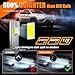 NOVCAPAR D3S D3R LED Bulb,24000LM +600% Brightness,6500K Cool White,Plug and Play,D3S LED Bulbs Canbus Error Free,Fog Light Bulbs,Pack of 2