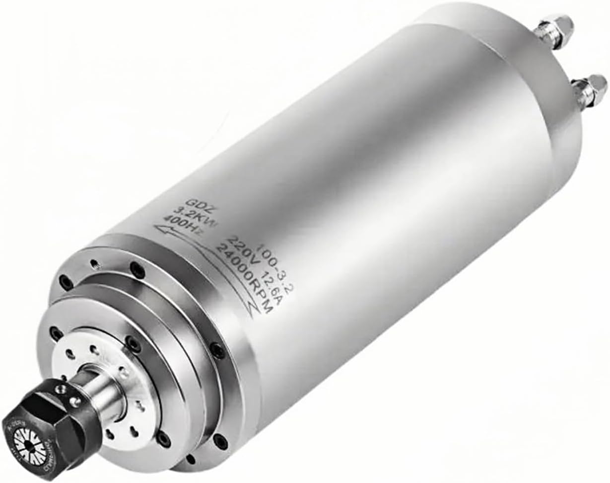 Water-Cooled Spindle Motor 0.8KW- 3KW High-Speed ER11 ER20 Collets for CNC Engraving and Milling Machines Frequency Converters APINZHIHUIQ(3KW)