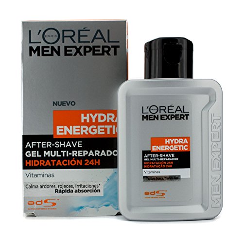 L'Oreal Men Expert Hydra Energetic After Shave Multi-Repairing 24H Hydration Gel 100ml/3.3oz