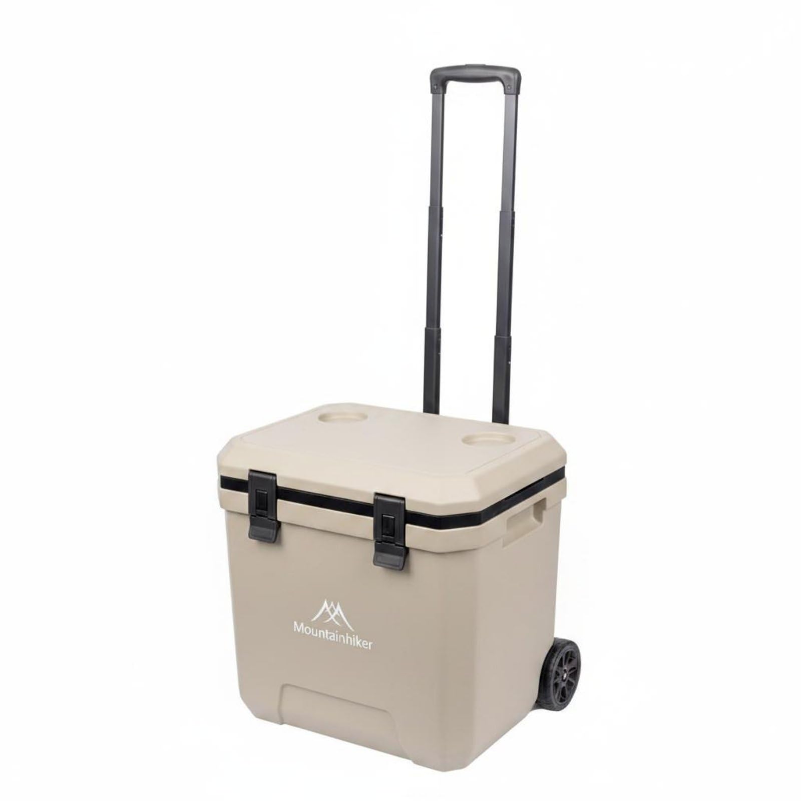 Borsa Termica con Rotelle Frigo Portatile Carrello Multiuso Strato Isolante Materiale PU Alluminio Adatto per Escursioni Picnic Trasporto Alimenti Auto