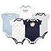 Luvable Friends Unisex Baby Cotton Bodysuits, Baseball, 3-6 Months