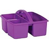 Teacher Created Resources Purple Plastic Storage Caddy