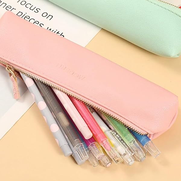 ハンドバッグ用ミニコスメバッグ、小さなレザーポーチ、ジッパー付きメイクアップバッグ、ポータブル、小型コスメオーガナイザー、女性用。 - 4