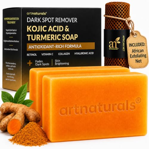 ArtNaturals Kojic Acid Soap with African Net...