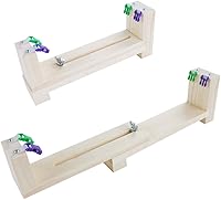 Vista 3 de Fabricante de pulseras de cuerda de paracaídas de longitud ajustable, plantilla de marco de madera, kit de herramientas de bricolaje para trenzar