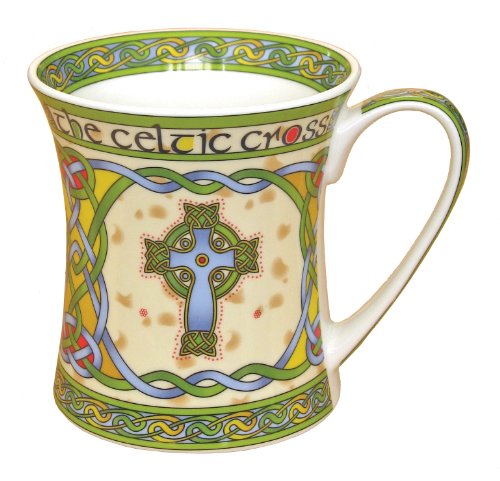 Royal Tara Irish Celtic High Cross Bone China Mug