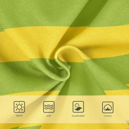 Yellow Grass Green Stripe Toddler Boy's Underwear 2T3