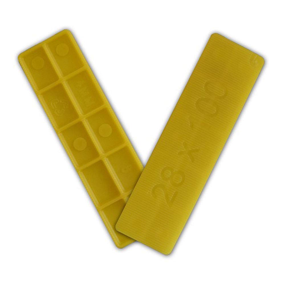 Eurocell 28Mm Window Glazing Glass Packers - Flooring Spacers - 4Mm X 120 Shims