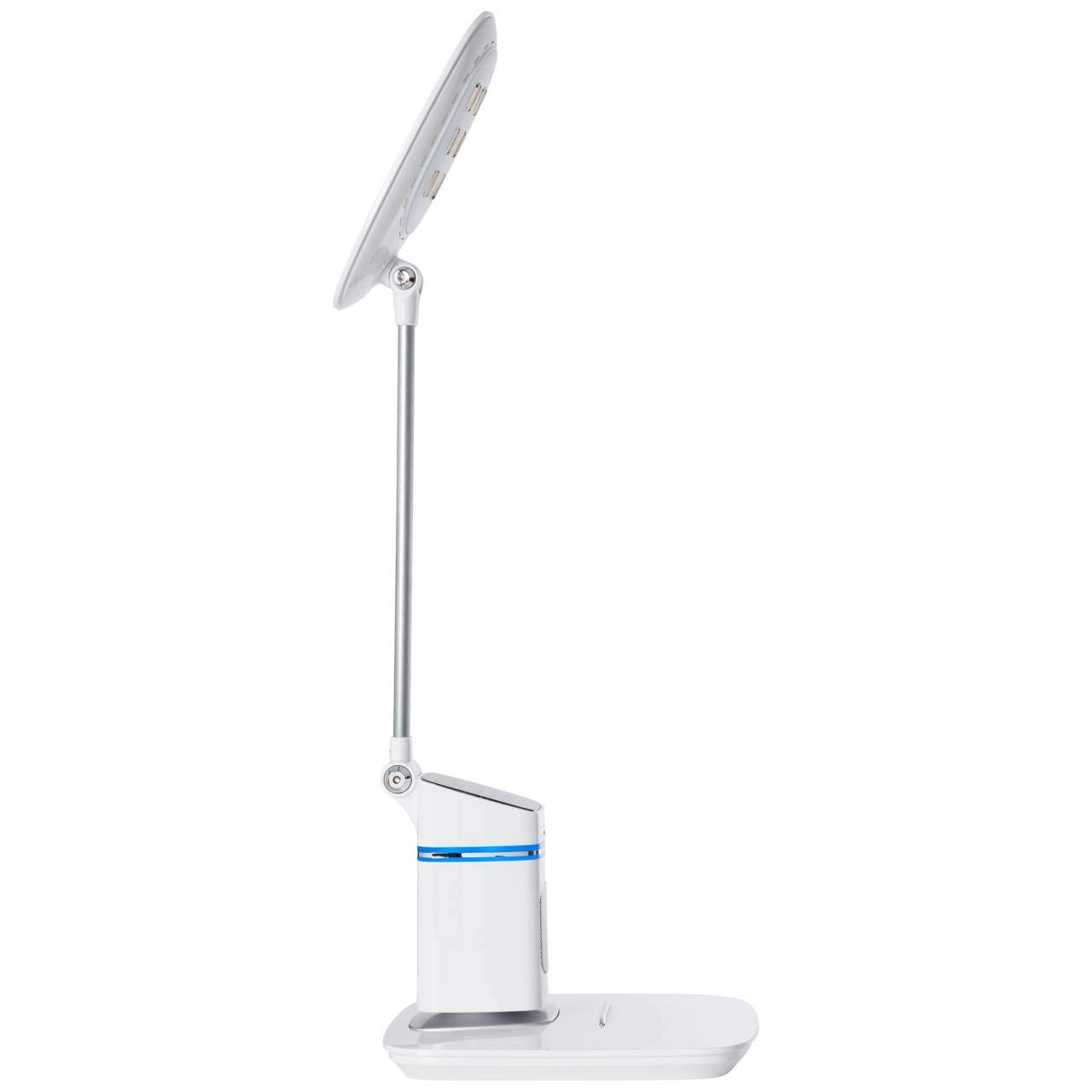 Brilliant Rubia Lámpara de Mesa, 10 W, Blanco