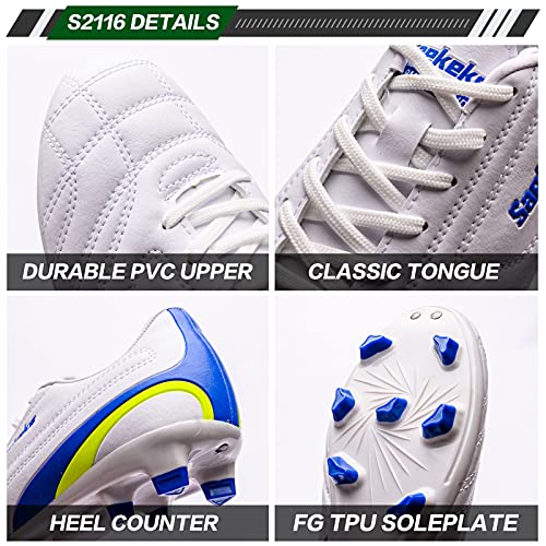 Soccer Shoes FG/AG Boys Girls Football Cleats for Unisex-Kids3