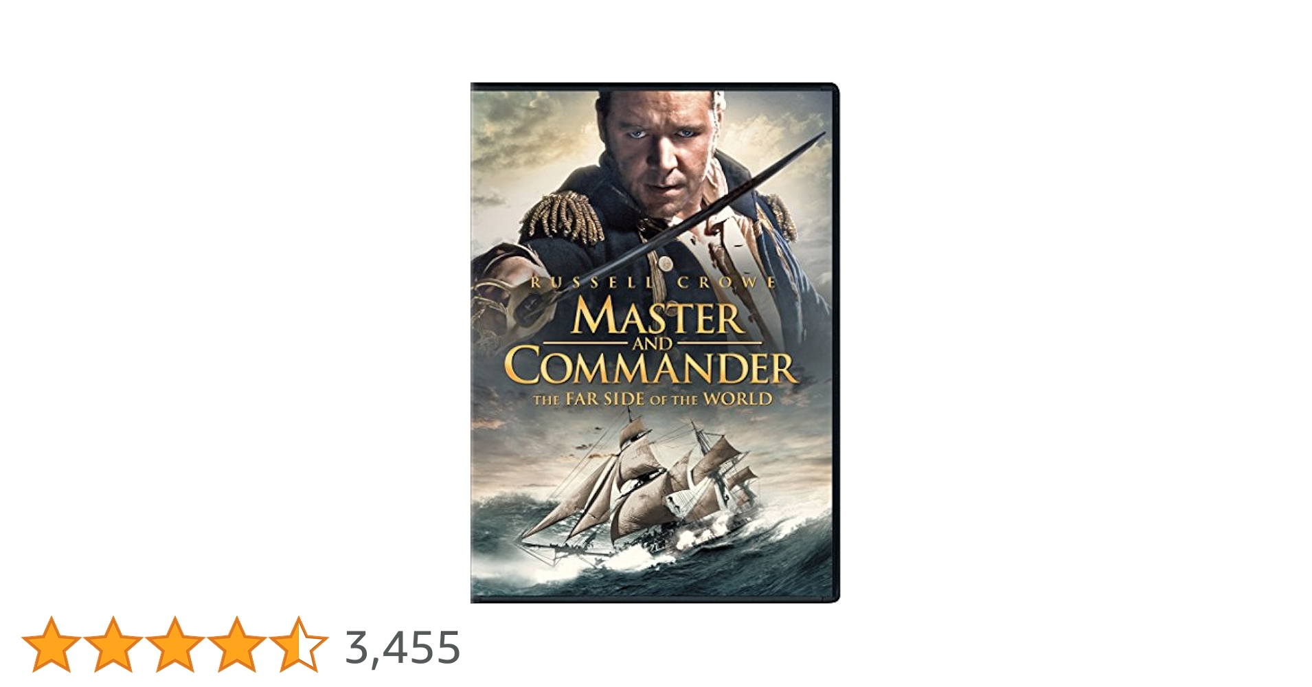マスター・アンド・コマンダー Master And Commander: The Far Side Of The World  Blu-ray Russell Crowe Master and Commander: The Far Side of the World [Blu-ray
