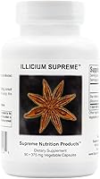 Vista 5 de Supreme Nutrition Illicium Supreme, 90 cápsulas vegetarianas de anís estrellado puro Paquete de dos