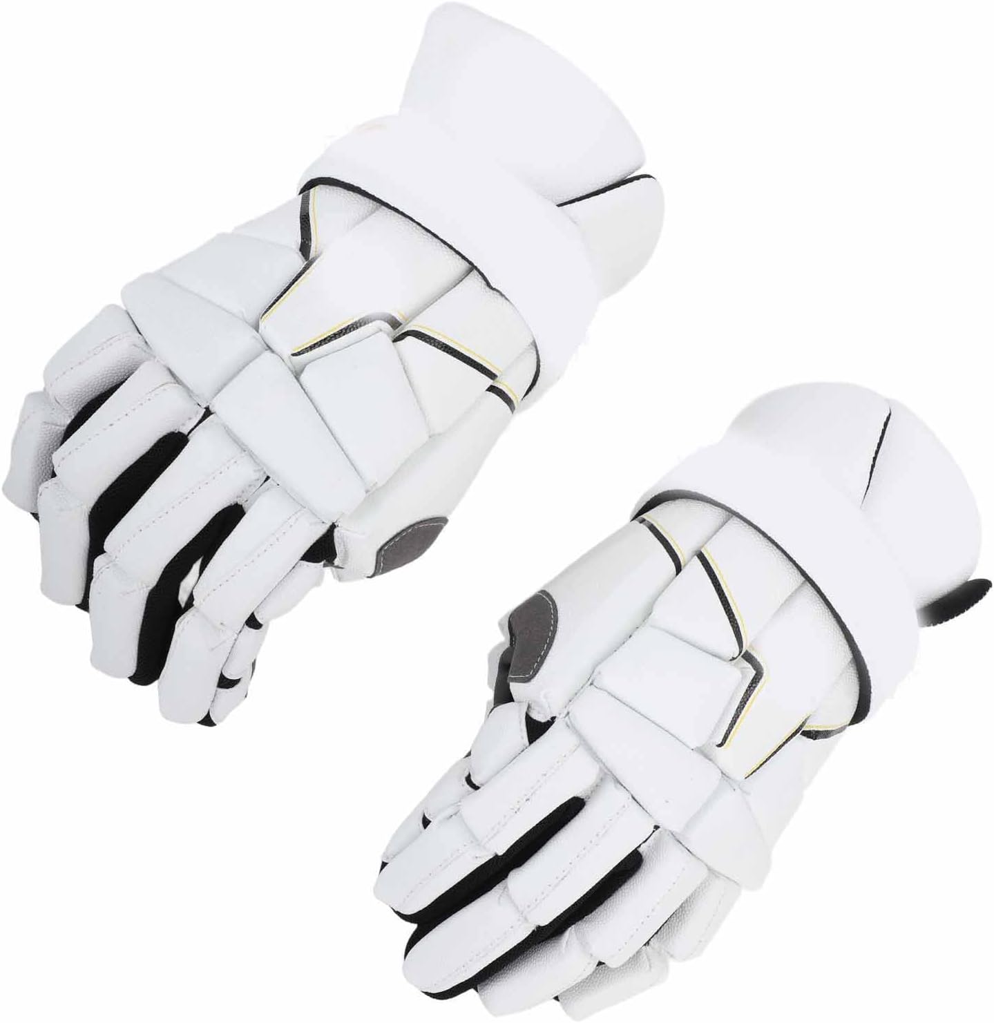 ANGGREK Hockey Gloves, Tear Wearproof Sweat Wicking Lacrosse Gloves for Game