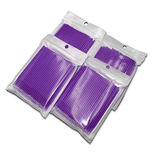 500 Pcs Disposable Micro Applicators Brush For Makeup And Personal Care (Head Diameter: 1.5Mm)- 5 X 100 Pcs #TOP5