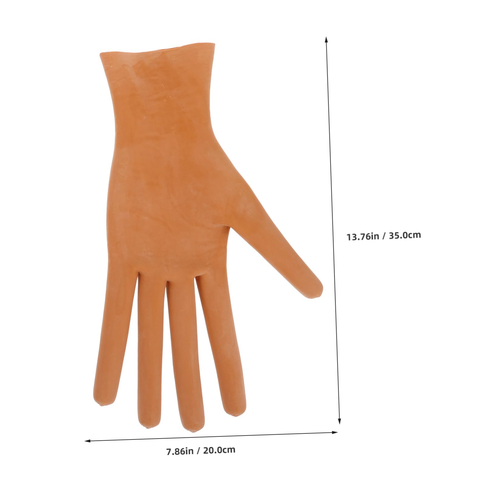 TOVINANNA 1 Pair Halloween Costume Gloves Hot Dog Decorations Gloves Props for Cosplay Chocolate