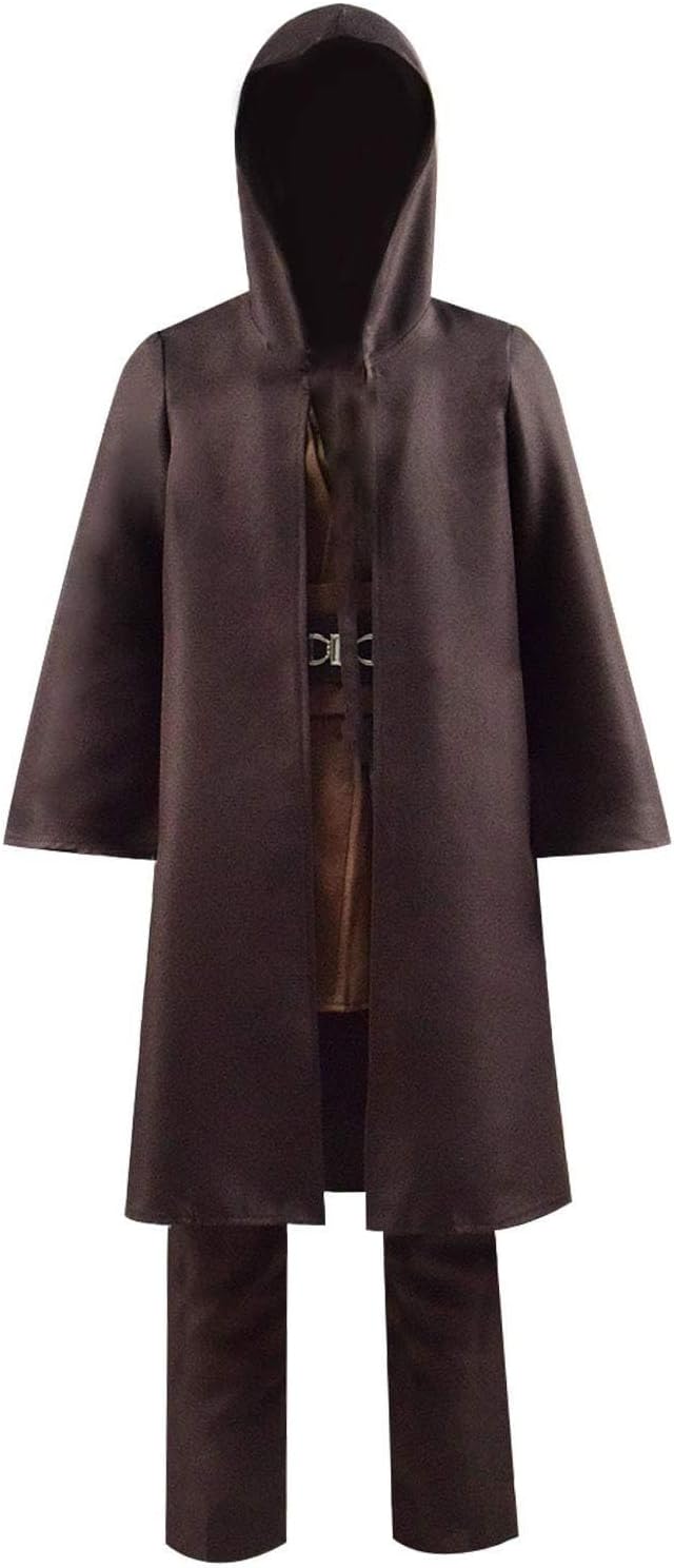Rongxu Kids Tunic Costume Hooded Robe Outfits Full Set Halloween Cosplay Costume