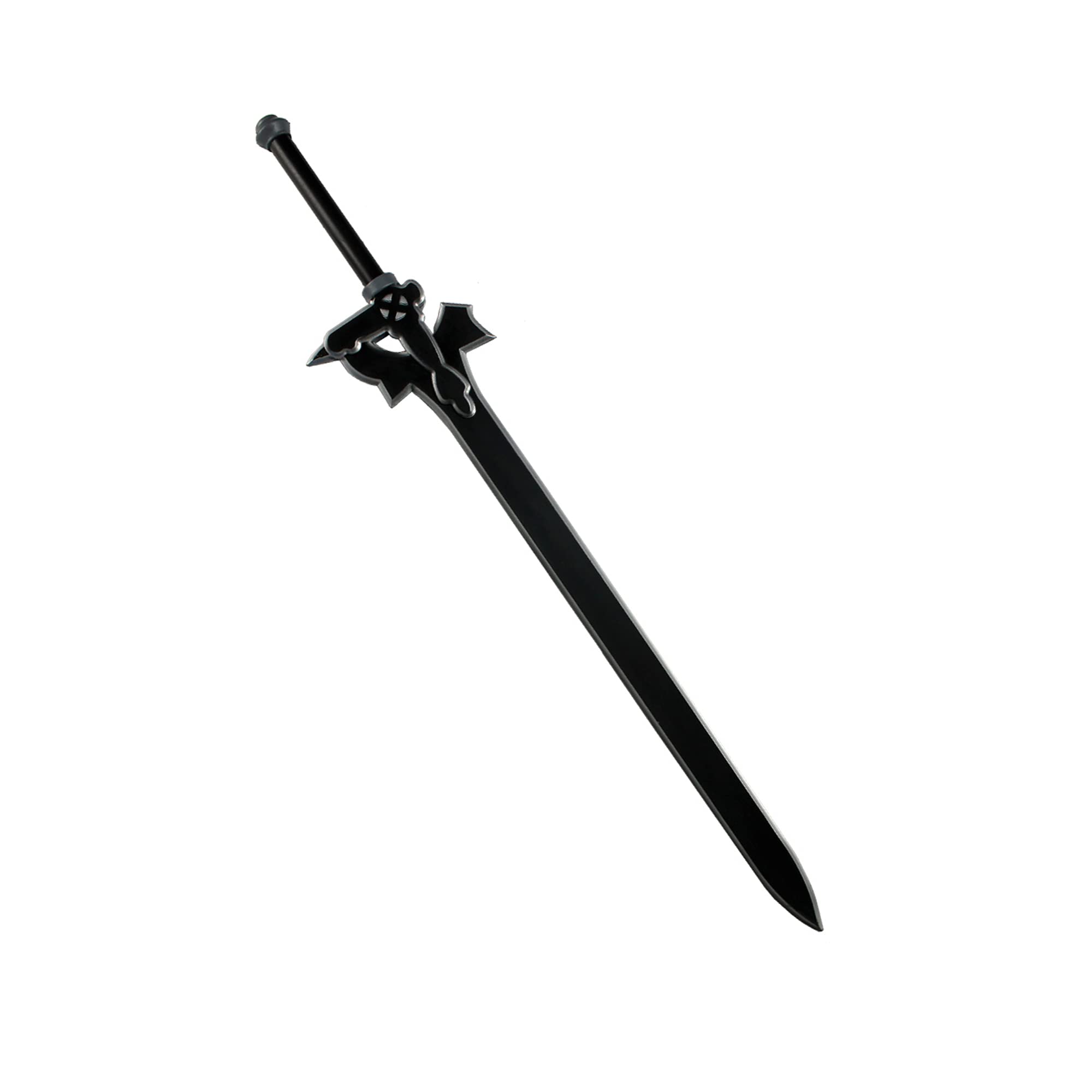 Otakumod SAO Kiritos Foam Sword Fantasy One Hand Foam Medieval Sword, Rapier for Cosplay, Gift, Collections, and Props (Elucidator)