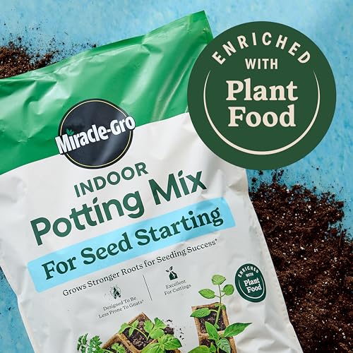 Miracle-Gro Indoor Potting Mix for Seed Starting, 8 qt. (2-Pack) - image 3