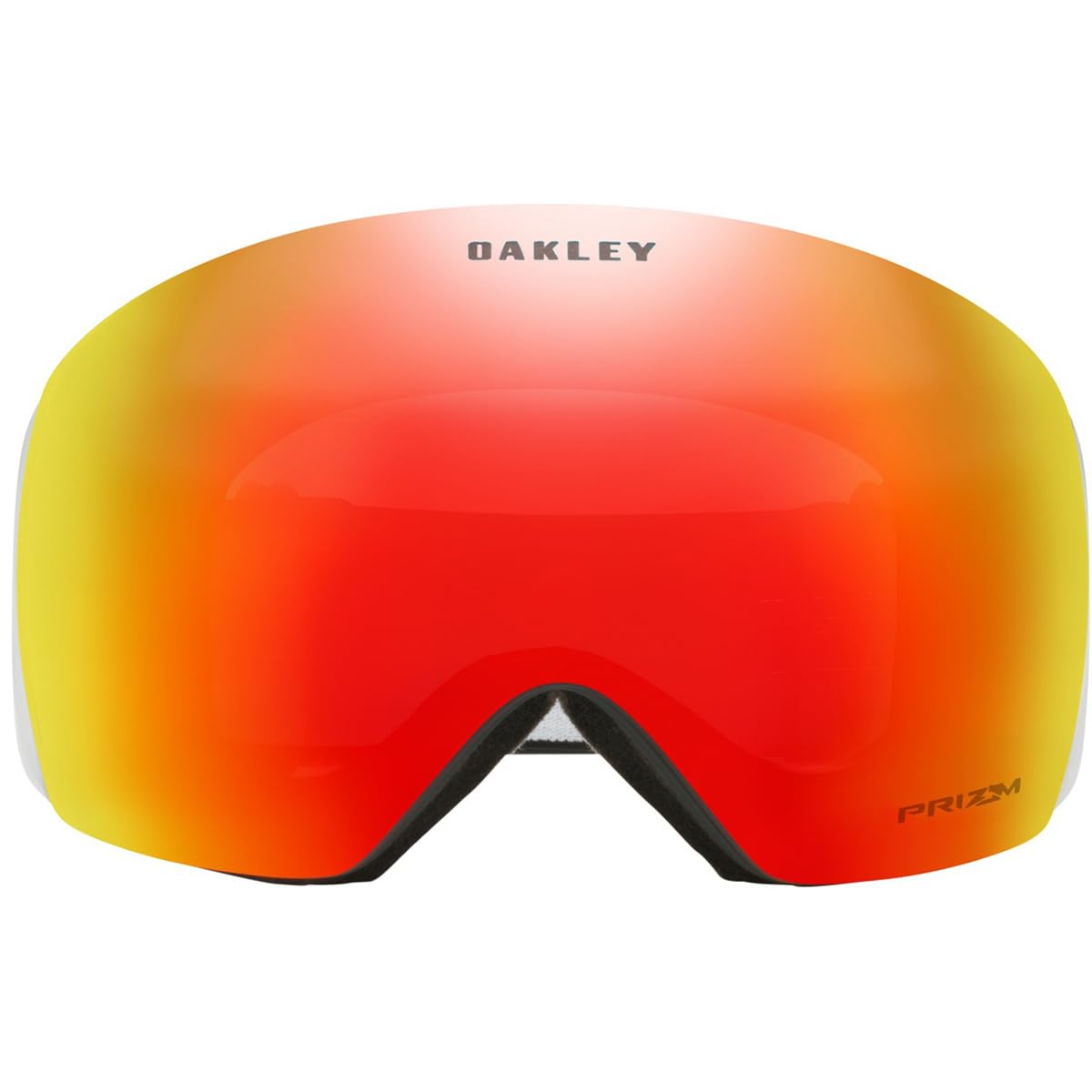 Oakley Men's Flight Deck Snow Goggles, Black, Prizm Torch Iridium
