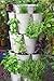Greenstalk Patented Large 5 Tier Vertical Garden Planter with Patented Internal Watering System Great for Growing a Variety of Strawberries, Vegetables, Herbs, & Flowers (Stunning Stone)
