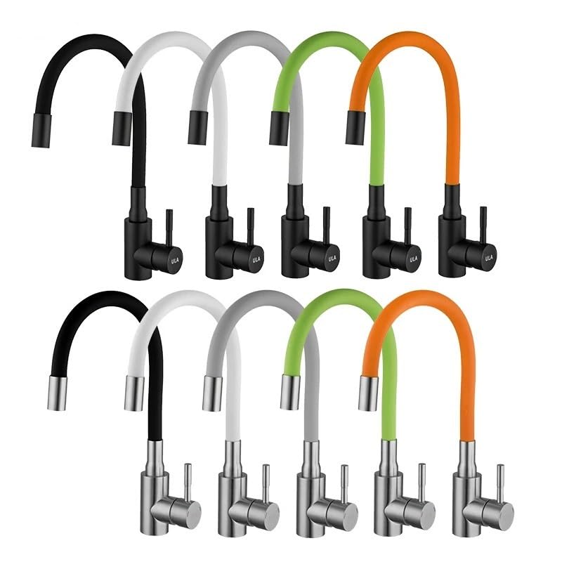 Buse flexible robinet d'évier de cuisine mélangeur rotatif 360 - 2