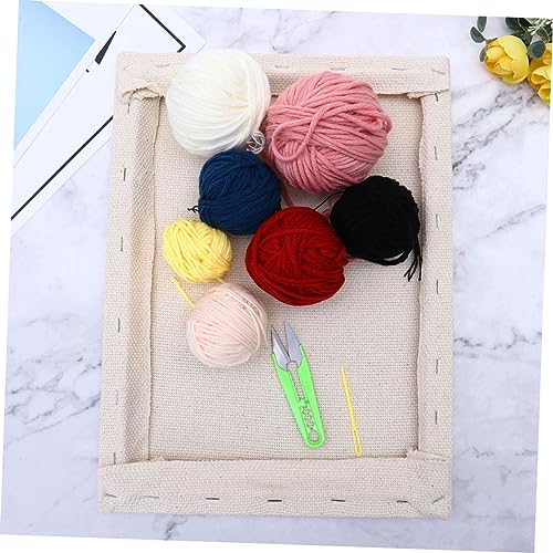 Kit de broderie carré punch needle à offrir pour les passionnés de DIY - 5