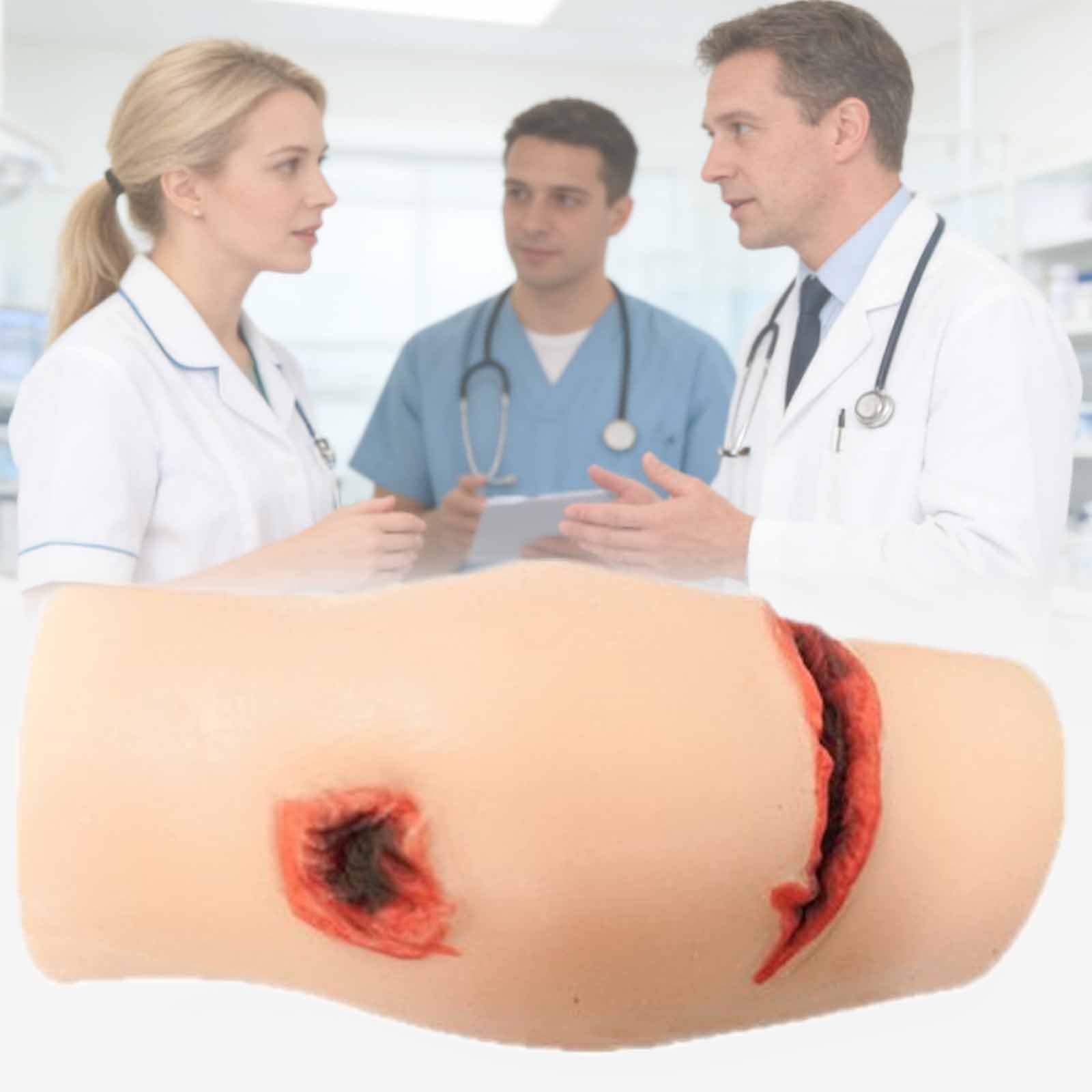 Kontrolowanie Krwotoku Symulator Zatamowania Krwawienia, Model Opaski Uciskowej, Kompleksowa Praktyka Hemostazy W Rzeczywistości I Regularne Szkolenie W Zakresie Kontroli Krwawienia, W Celu Ćwiczenia