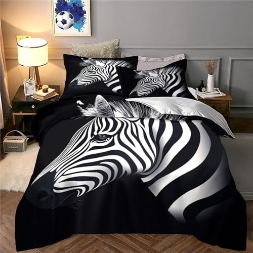 Housse de couette microfibre lutte lit double effet 3D King
