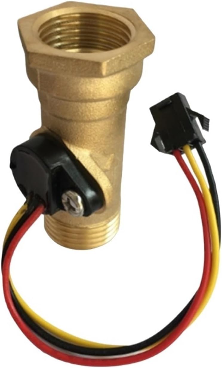 Water Meter,Sprayer Water Meter 1/2" Water Flow Stream Sensor Switch Flow Meter DN15