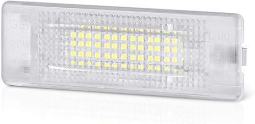 VIPMOTOZ Lámpara de repuesto para compartimento de equipaje LED completo para VW Golf R GTI R32 Rabbit Jetta Passat CC EOS VW Tiguan Tourareg Beetle