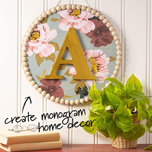 image for Plaid Wood Unfinished Letter, 8