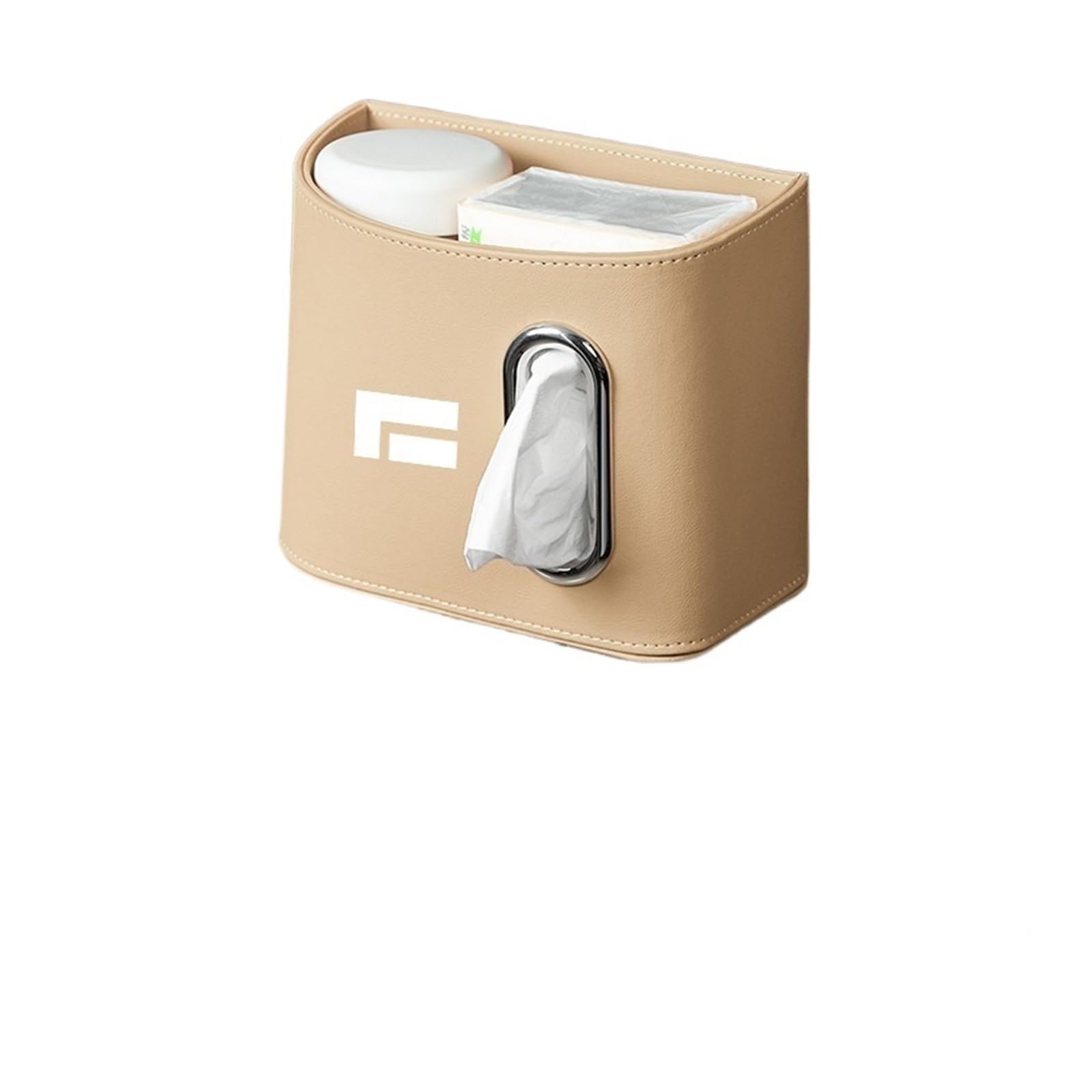 1PCS Rox Car Tissue Box Trash Can Hanging Paper Storage Automobile Supplies(G 2PCS)
