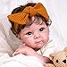 Aori Lifelike Reborn Baby Dolls - Realistic Baby Doll 20 inches Real Life Newborn Girl Doll, Coming with Gift Box Set for Girls Kids 3+