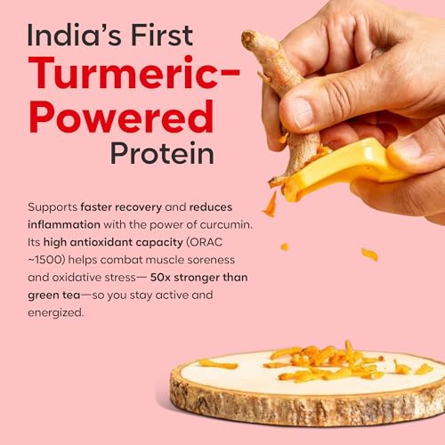 Image of Foodstrong Whey Protein Isolate + Concentrate, 100% Hormone Free Grass-Fed Whey, 26G Protein & 6.6G BCAA, Dutch Chocolate, With Turmeric & Natural Digestive Enzymes, 1KG