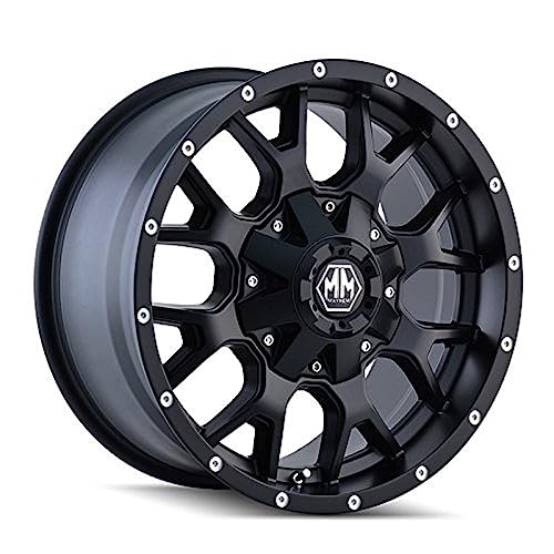 Mayhem Warrior 8015 Matte Black 18x9