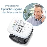 Beurer BC 21 Handgelenk-Blutdruckmessgerät, mit Sprachausgabe in Deutsch, Englisch, Französisch...